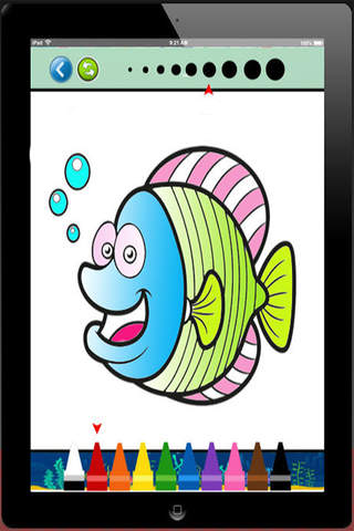 Sea Animals Coloring Book screenshot 3