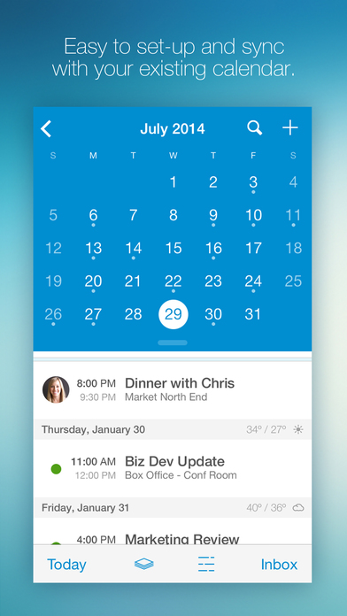 UpTo Calendar - Syncs with Google Calendar, iCloud, Outlook and more
