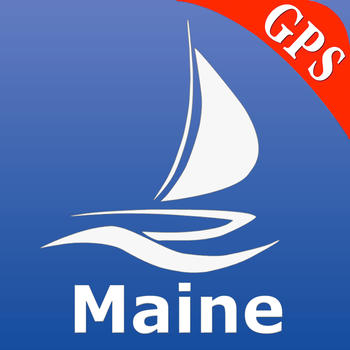 Maine GPS Nautical charts LOGO-APP點子