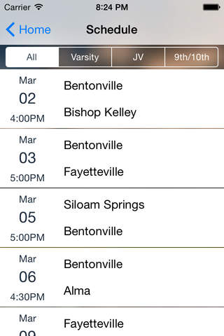 BHS Tiger Baseball - Bentonville High School Baseball - Bentonville Tigers screenshot 2
