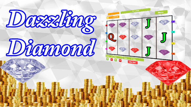 Poker Fruit Machine: Dazzling Diamond Rock Jewel Queen Vegas Casino
