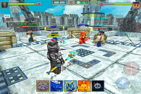 Pixelmon Hunter - Fighting at block style arena with skins exporter for minecraft screenshot 2