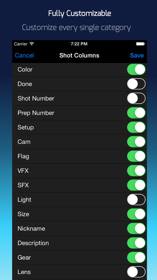 【免費攝影App】Shot Lister - Film set schedule tool for Directors-APP點子