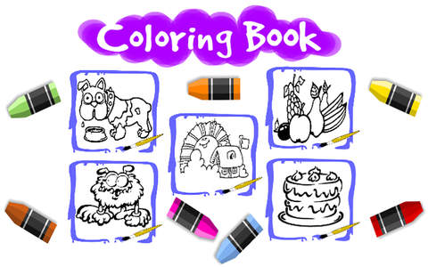 Best coloring pages book in pictures is fun ideas screenshot 3
