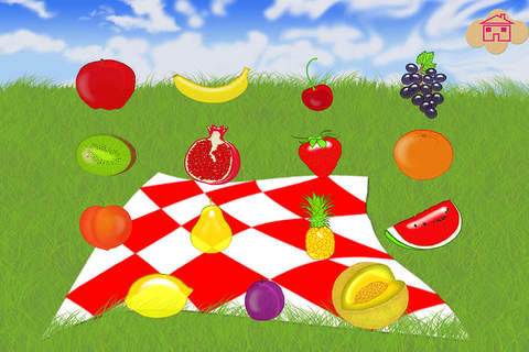 Fruits Hunt Preschool Learning Experience Target Game screenshot 2