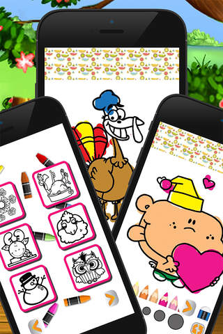 coloring pad and painting art book for little kid screenshot 2