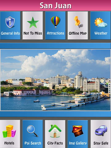 【免費旅遊App】San Juan Offline Map City Guide-APP點子