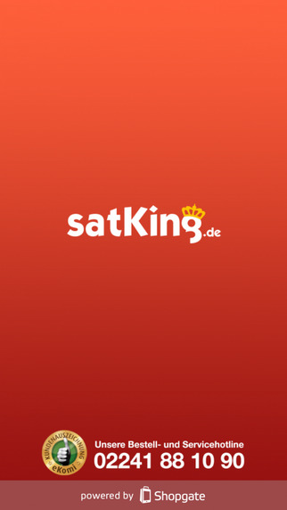 SatKing - Sat Receiver Satellitenschüssel und Fernseher