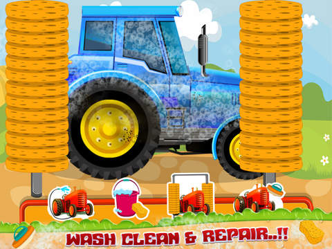 【免費遊戲App】Farm Tractor Repairing and Washings-APP點子