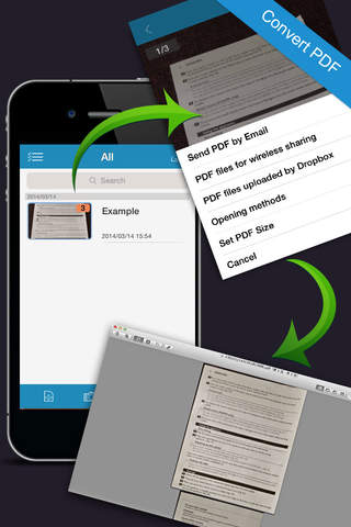 pdf scanner-cam scan app screenshot 2