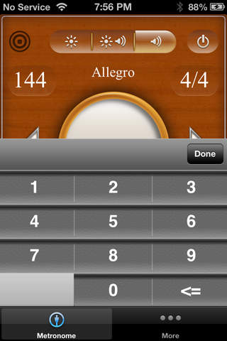 Metronome MT - Simple Precision Metronome for Musicians screenshot 3