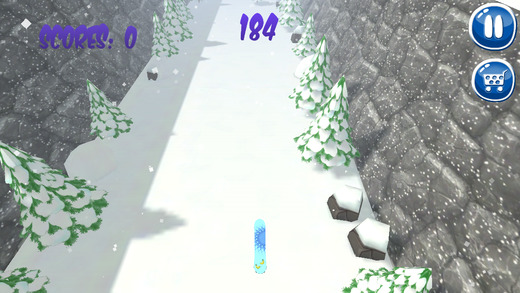 【免費遊戲App】Finger Snowboard 3D-APP點子