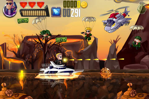 Ramboat: Shooting Offline Game screenshot 2