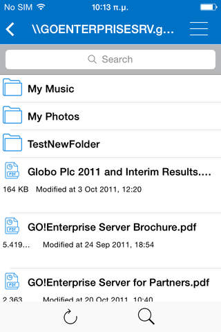 GO!Enterprise Workspace screenshot 4