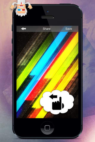 Free Abstract Wallpapers for iOS 7 & iOS 6 [Universal App] screenshot 4