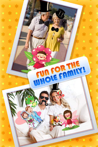 A Cute Kawaii Style Kids Photobooth Camera Chibi Sticker Maker + Fun for Girls Boys and Family screenshot 3