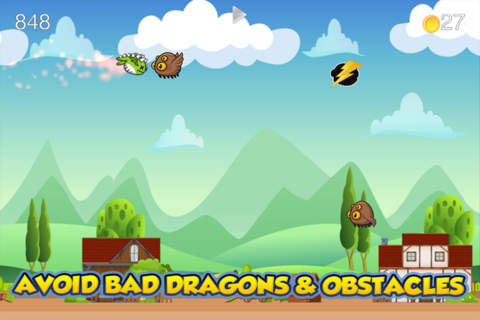 Bouncy Dragon - Endless Bouncing screenshot 4