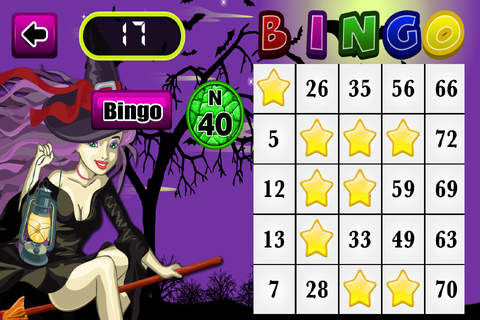Amazing Saga of Witch-es Brew Bingo - Bubble Ball Blitz Games Pro screenshot 2