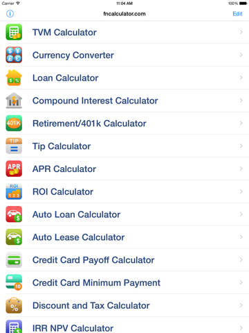 【免費財經App】EZ Financial Calculators-APP點子