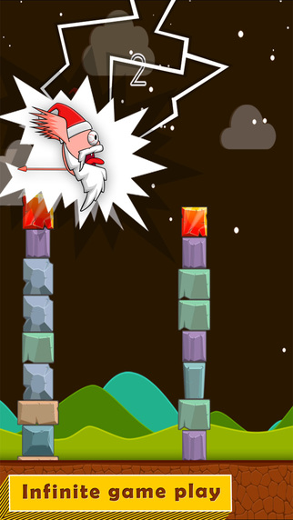 【免費遊戲App】Bouncing Monster | Don't miss to Touch, Crack and Jump - Christmas Gift-APP點子