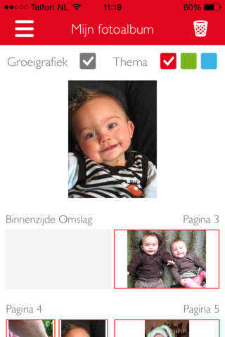 Bebeboek App screenshot 4