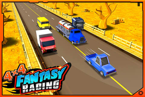 4X4 Fantasy Racing (3d Car Driving Race Game) screenshot 4
