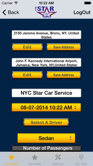 【免費商業App】NYC Star Car Services-APP點子