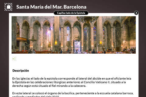 Basílica de Santa María del Mar de Barcelona screenshot 3