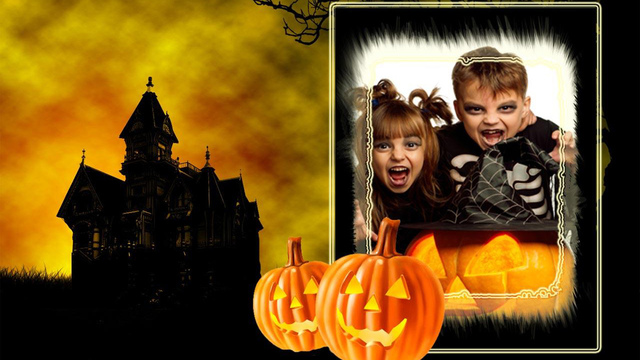 Halloween Picture Frames