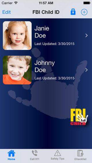 【免費書籍App】FBI Child ID-APP點子