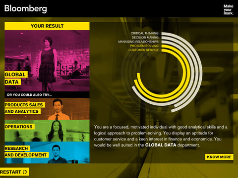 Make your Mark - Bloomberg screenshot 2