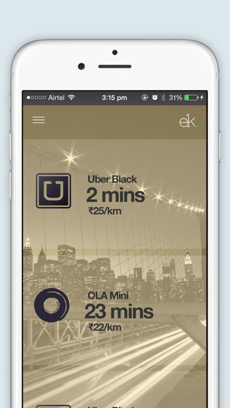 免費下載旅遊APP|Ek - One app. All Cabs. app開箱文|APP開箱王