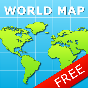 World Map for iPad FREE LOGO-APP點子