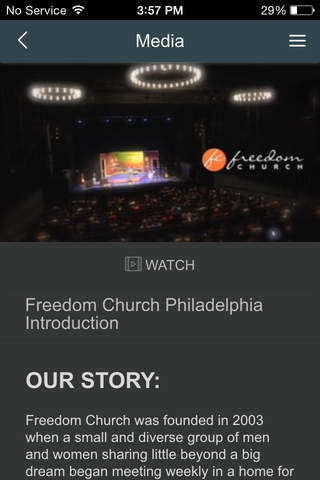 Freedom Church Philly screenshot 2