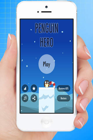 Ice Games - Stick Penguin Attack Hero screenshot 2