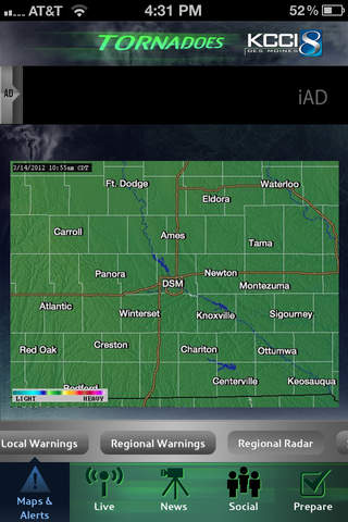 Tornadoes KCCI 8 Des Moines, Iowa screenshot 3