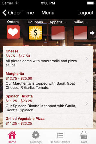 Giuliano's Pizza screenshot 3