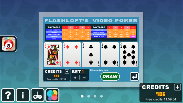 【免費遊戲App】Flashloft's Video Poker-APP點子