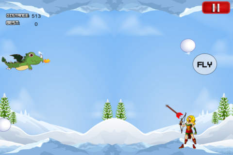 Flying Fire Breathing Dragon - Epic Blazing Beast Challenge Paid screenshot 3