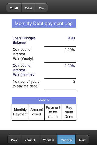 Debt Payoff screenshot 3