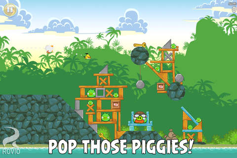 Angry Birds Free screenshot 4