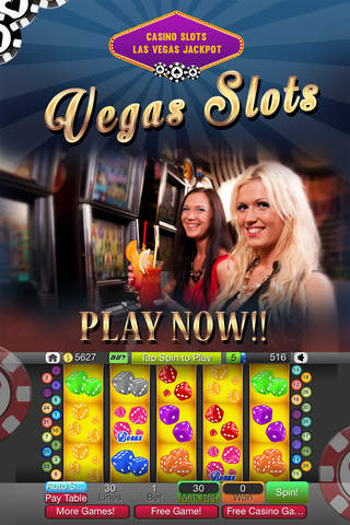 Sin City Classic Slots - Spin and Hit Las Vegas Casino Cards Tournaments To Be Rich HD Free screenshot 2