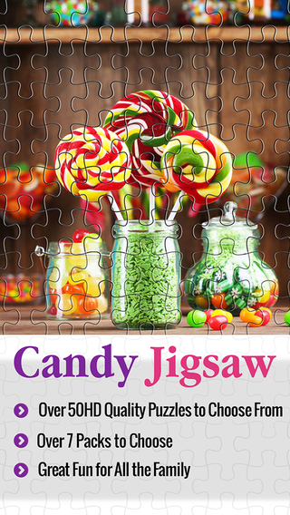 Candy Jigsaw Rush Pro - Puzzles For Family Fun