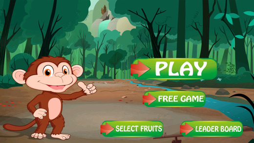 【免費遊戲App】A Jungle Monkey Jumper - Fruit Catching Game-APP點子