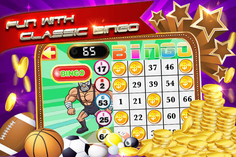 Bingo Super Sports “Pop Casino Blast Vegas Fan Edition” screenshot 2