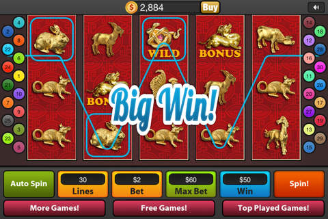 Lucky Dragon Gold Spin & Win Casino 777 Supreme Slots Bonanza - Free Game! screenshot 2