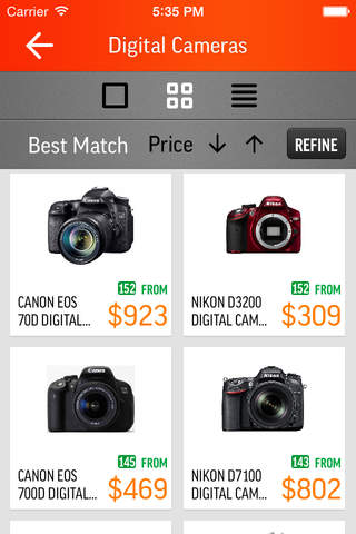 Getprice Mobile Comparison Shopping screenshot 2