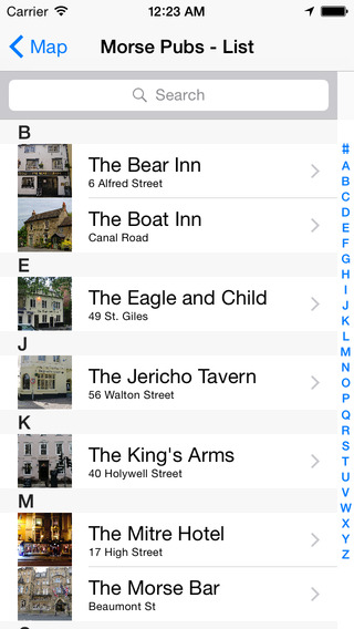 【免費生活App】Morse's Oxford Pubs-APP點子