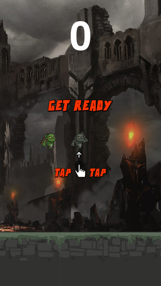 Flappy Orc Warrior