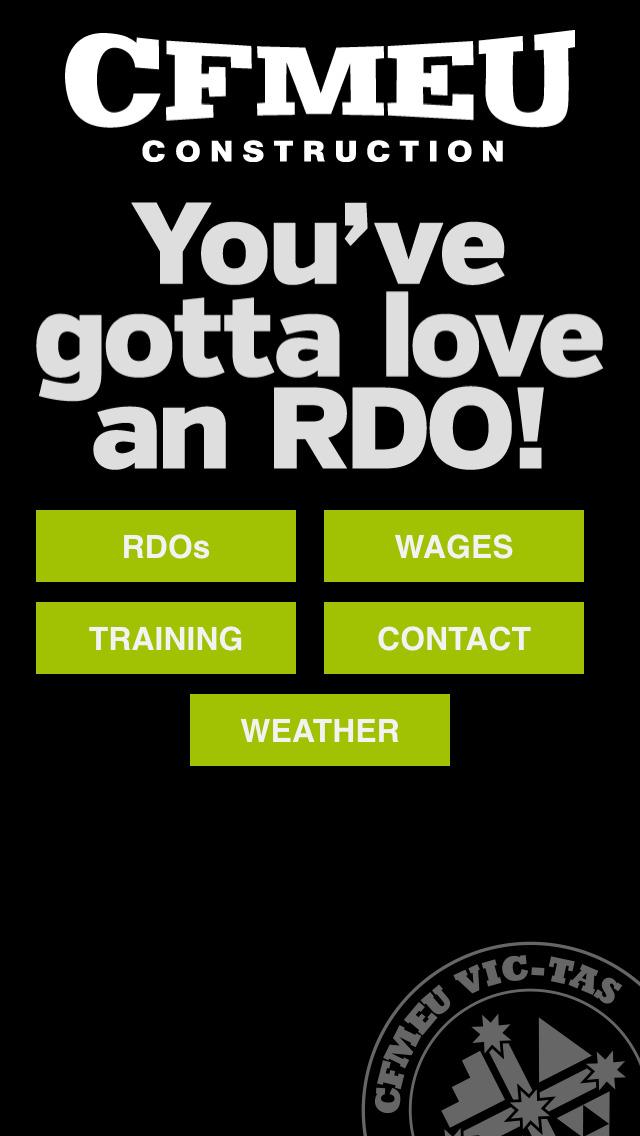 App Shopper CFMEU RDO Wages and Training (Utilities)